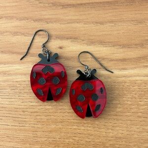 SOLD Ladybug Earrings